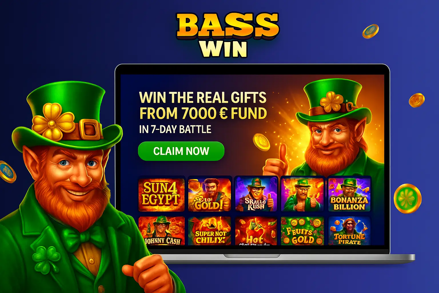 Basswin Casino Homepage